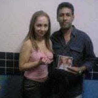 Cantora Daiane Tavares e Wantuyr Santos