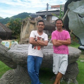 Wantuyr Santos e  Luciano Santos